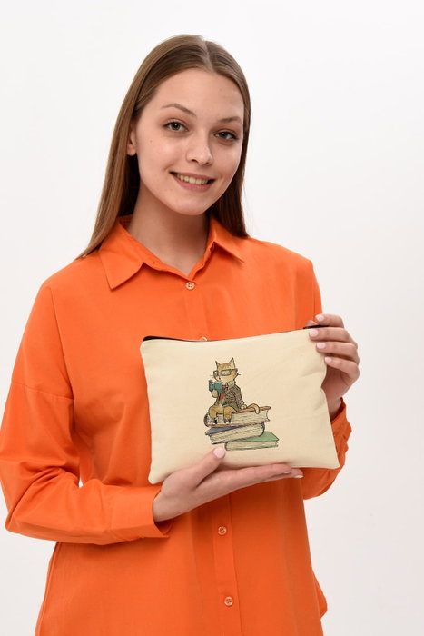 Zoozie Bags Neceser de maquillaje en color Crema